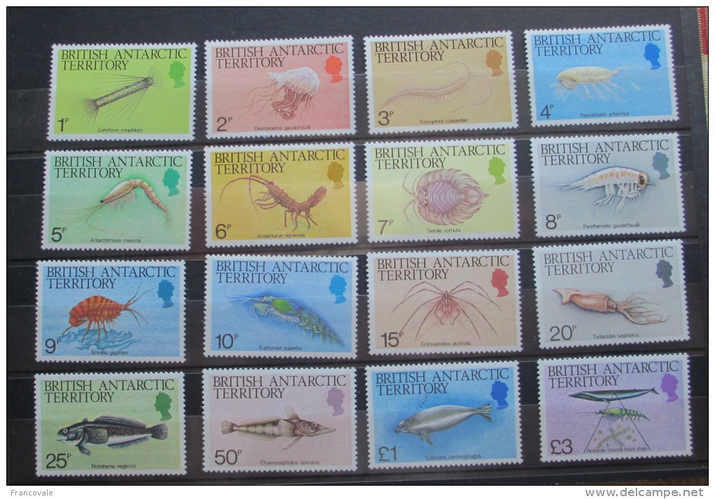 British Antartic Territory 1984 Marine Life MNH - Ongebruikt