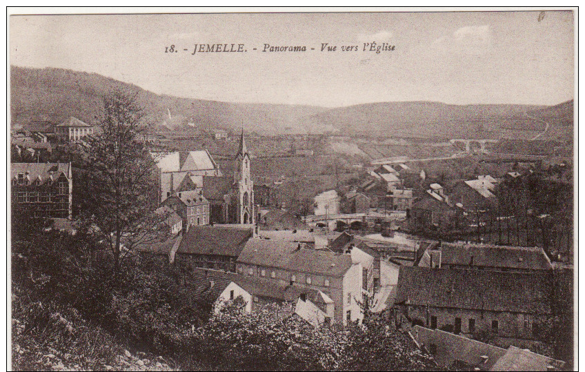 JEMELLE -  Panorama -vue Vers L'église - Rochefort
