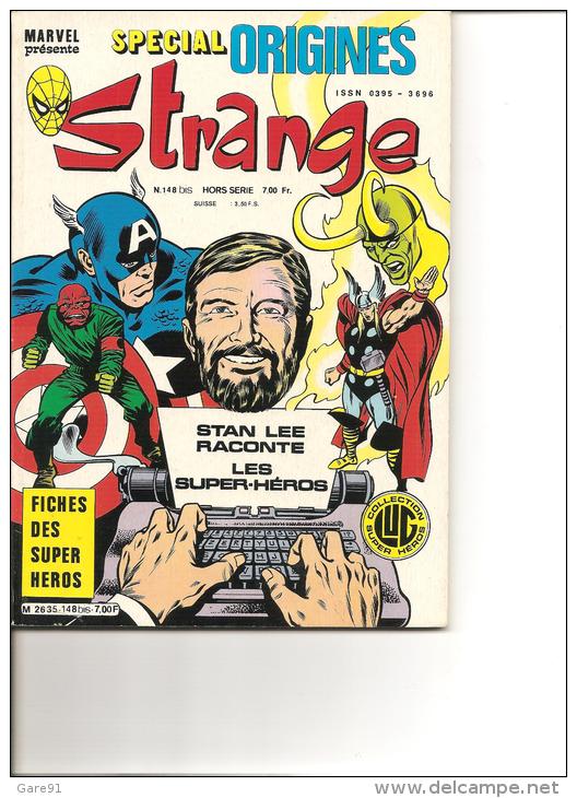 MARVEL, CIMICS, SEMIC : STRANGE  N° 148 Special Origines - Strange