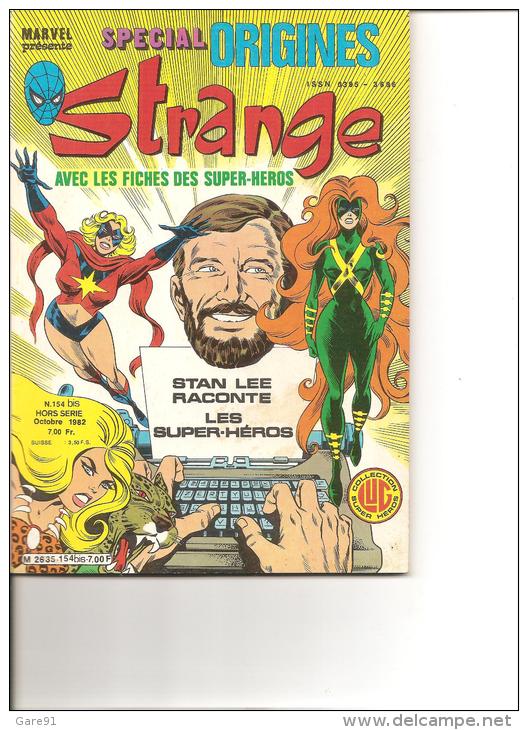 MARVEL, CIMICS, SEMIC : STRANGE  N° 154 Special Origines - Strange