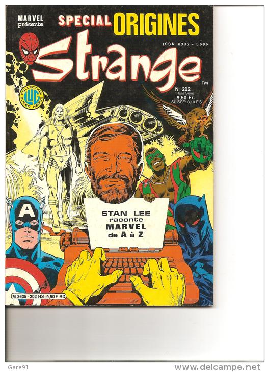 MARVEL, CIMICS, SEMIC : STRANGE  N° 202  Special Origines - Strange