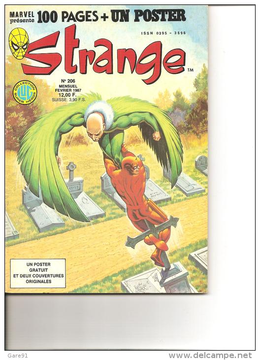 MARVEL, CIMICS, SEMIC : STRANGE  N° 206 Avec Son Poster - Strange