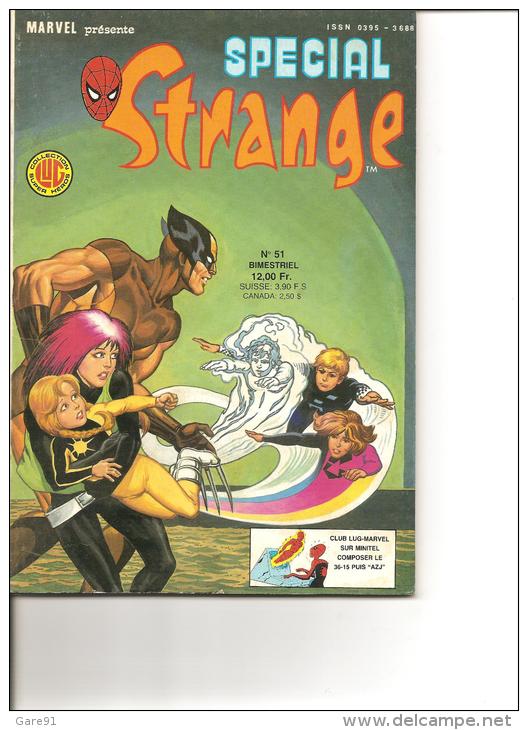 MARVEL,COMICS,SEMIC : SPECIAL STRANGE   N°  51 - Special Strange