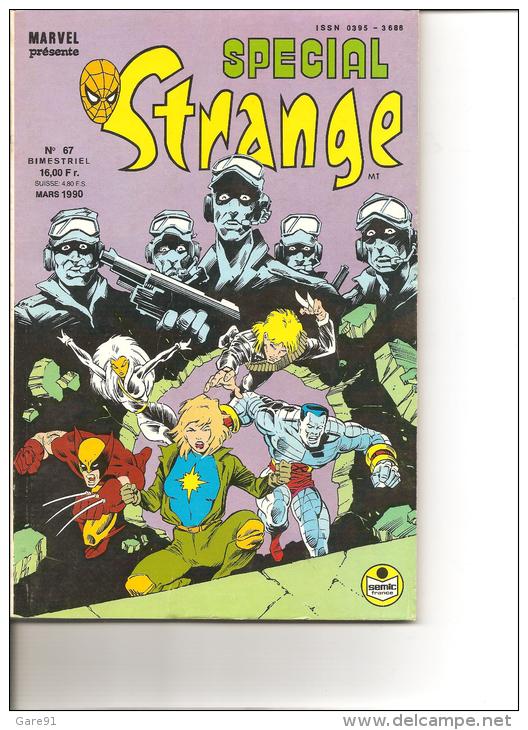 MARVEL,COMICS,SEMIC : SPECIAL STRANGE   N°  67 - Special Strange