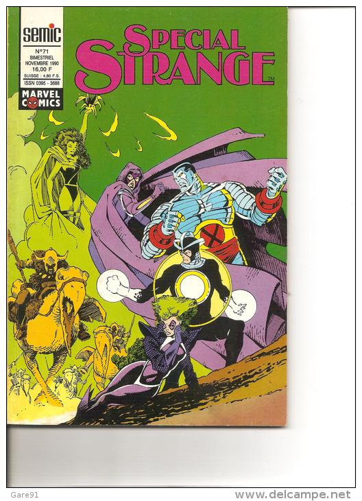 MARVEL,COMICS,SEMIC : SPECIAL STRANGE   N°  71 - Special Strange