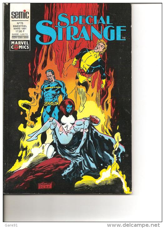 MARVEL,COMICS,SEMIC : SPECIAL STRANGE   N°  73 - Special Strange