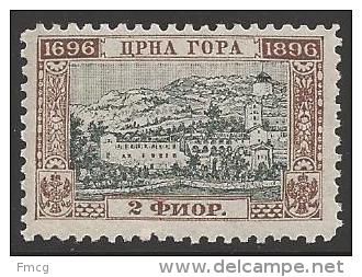 1896 2fl Bicentennary, Mint Never Hinged - Montenegro