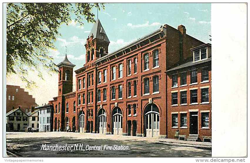 210815-New Hampshire, Manchester, Central Fire Station - Manchester