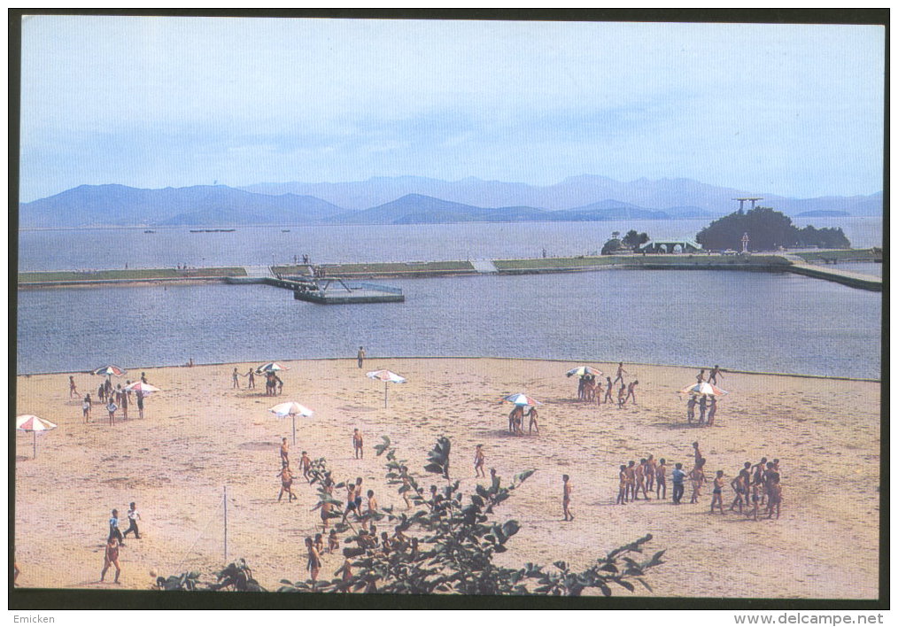 KOREA THE WAUDO BATHING RESORT POSTCARD - Korea, North