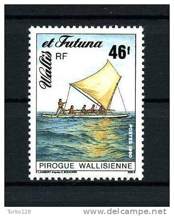 WALLIS Et FUTUNA 1990  N° 404** Neuf  = MNH Superbe.  Cote: 1.50 Euros (Bateau Boat Ship - Ungebraucht