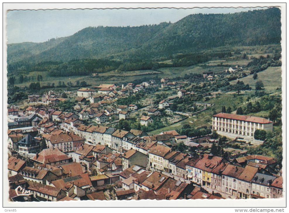 CPSM SENONES, VUE GENERALE AERIENNE, VOSGES 88 - Senones