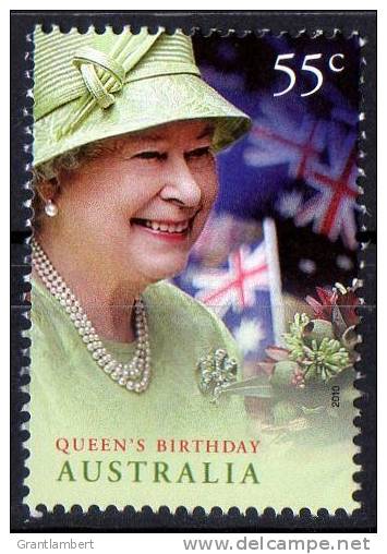 Australia 2010 Queen's Birthday 55c MNH - Mint Stamps