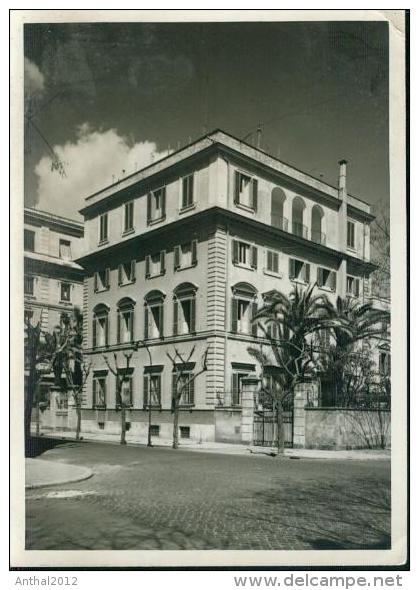 Roma Via Alessandro Farnesa 18 Diakonissenheim Sw 23.5.1956 - Enseignement, Ecoles Et Universités