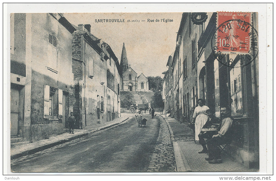 78 // SARTROUVILLE   Rue De L'église - Sartrouville