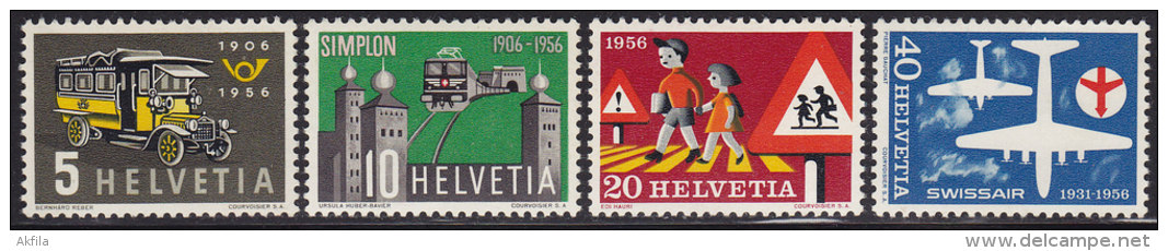 1860. Switzerland, 1956, Annual Events, MNH (**) - Ungebraucht