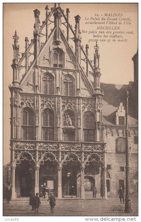 C1900 MALINES LE PALAIS DU GRAND CONSEIL - Mechelen