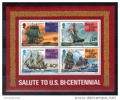 British Virgin Islands - 1976 Ships Block MNH__(TH-4036) - Iles Vièrges Britanniques