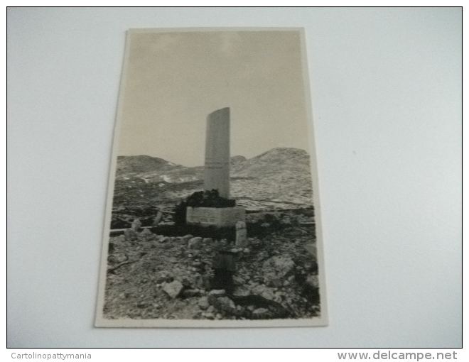 MONUMENTO AI CADUTI ASSOCIAZIONANE NAZIONALE ALPINI PER NON DIMENTICARE FOTO BONOMO ASIAGO - Monumentos A Los Caídos