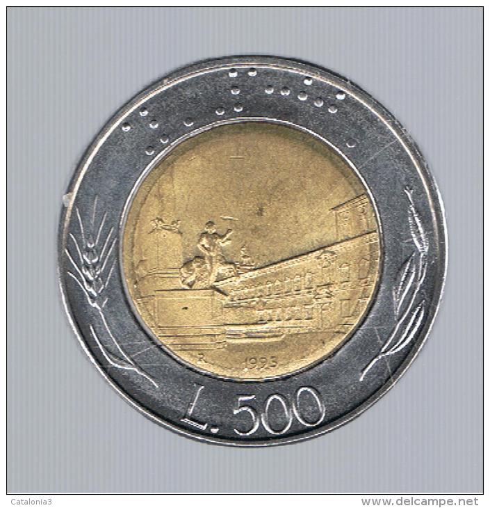 ITALIA - ITALY = 500 Liras 1995 - 500 Lire