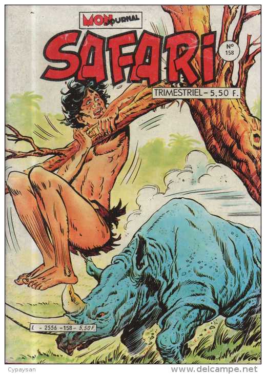 SAFARI N° 158 BE MON JOURNAL 12-1984 - Safari