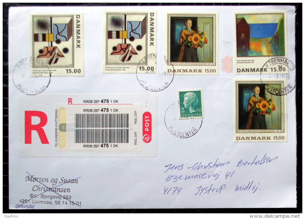 Denmark  Covers( Lot 1967 ) - Tarjetas – Máximo