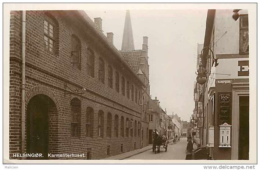 Pays Divers -danemark - Ref 687  - Helsingor - Karmeliterhuset - Sudergade -   Carte En Bon état - - Denmark