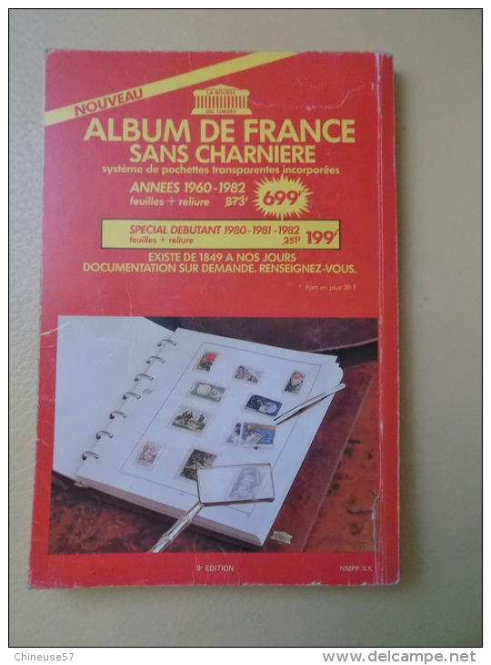 Catalogue 1984 Des Timbres De France-Andorre-Europa-C.F.A - Autres & Non Classés