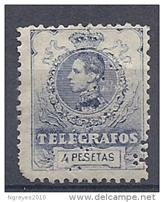 130605626  ESPAÑA  EDIFIL  Nº  53 PERFORATED (CAT 61€) - Telegramas