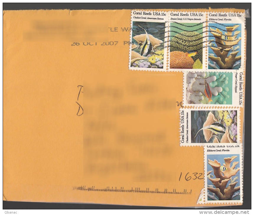 USA Cover To Serbia - Lettres & Documents