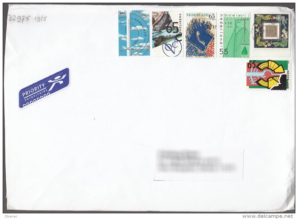 Nederland Cover To Serbia - Storia Postale