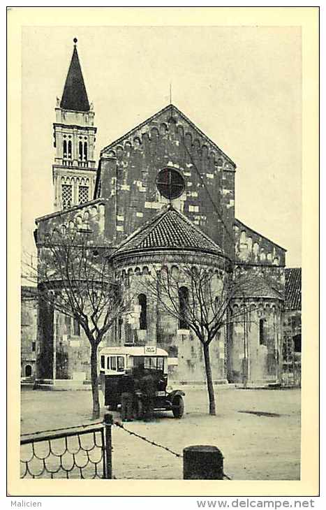 Pays Divers -croatie - Ref 659 - Trogir  Catedrala -plan  Autobus - Thème Automobile - Carte Bon état - - Croatie