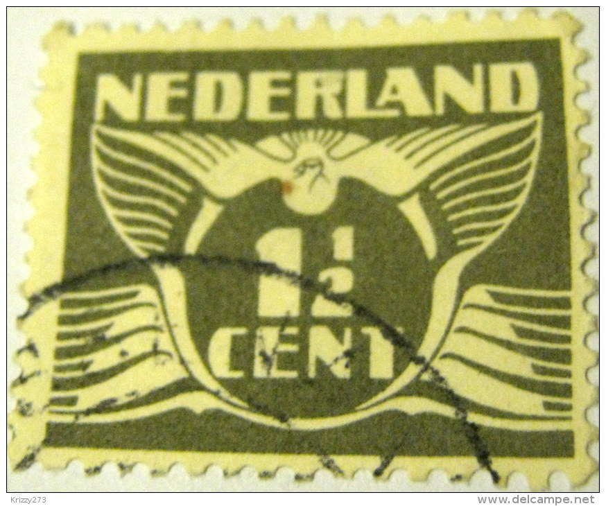 Netherlands 1924 Carrier Pigeon 1.5c - Used - Used Stamps