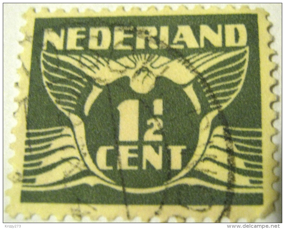 Netherlands 1924 Carrier Pigeon 1.5c - Used - Used Stamps