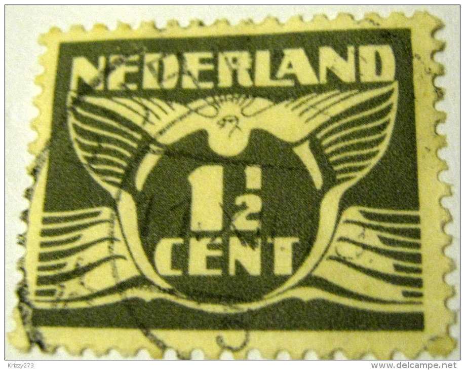 Netherlands 1924 Carrier Pigeon 1.5c - Used - Used Stamps