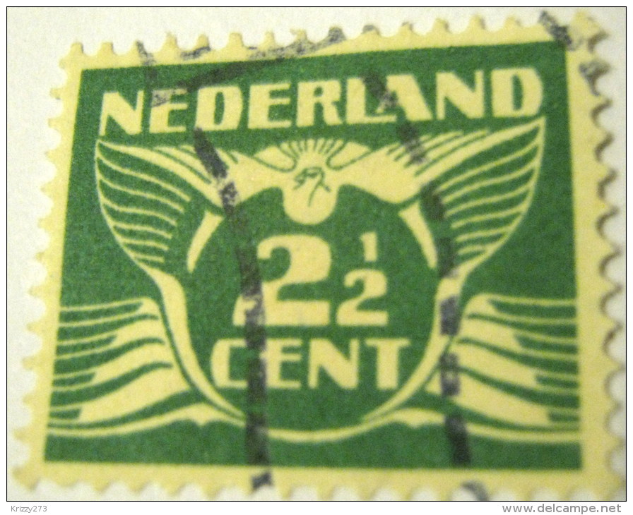 Netherlands 1924 Carrier Pigeon 2.5c - Used - Used Stamps