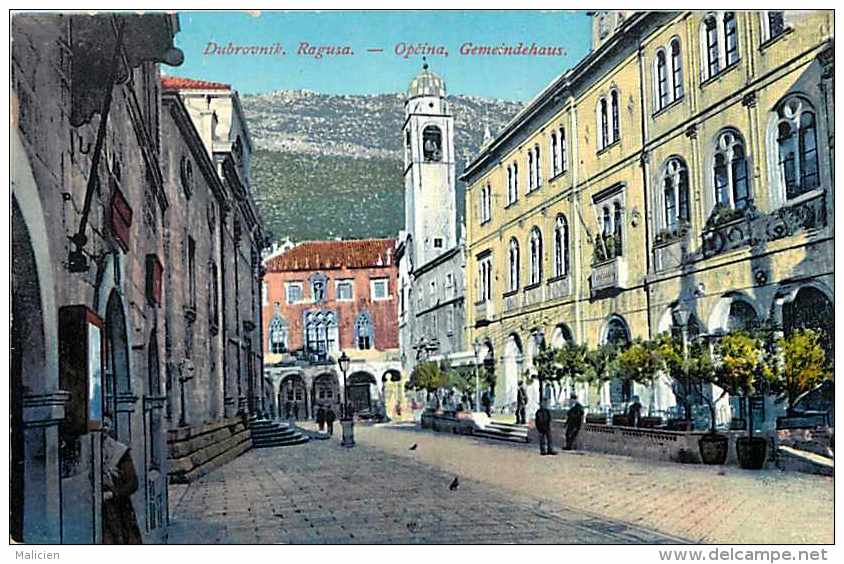 Pays Divers -croatie - Ref 655 -dubrovnik  Ragusa -  Une Rue - Carte Bon état - - Croatie