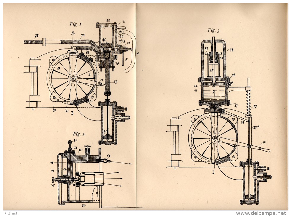 Original Patentschrift - R. Mederer In Wiesbaden , 1905 , Rauchverbrennung Bei Feuerung , Heizung , Heizungsbau !!! - Historische Dokumente