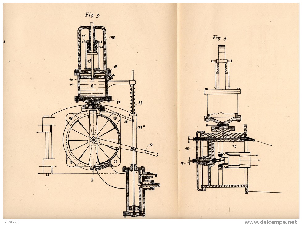 Original Patentschrift - R. Mederer In Wiesbaden , 1905 , Rauchverbrennung Bei Feuerung , Heizung , Heizungsbau !!! - Historische Dokumente