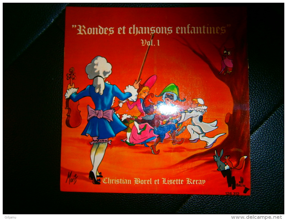 45 T RONDES ET CHANSONS ENFANTINES N VOL 1 - Children