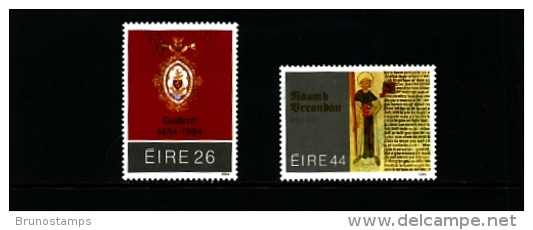 IRELAND/EIRE - 1984  ANNIVERSARIES  SET  MINT NH - Neufs