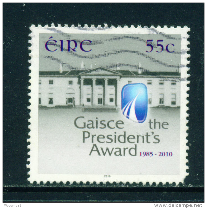 IRELAND - 2010 The Presidents Award 55c Used As Scan - Gebruikt