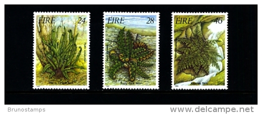 IRELAND/EIRE - 1986  FERNS  SET  MINT NH - Unused Stamps