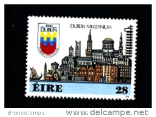 IRELAND/EIRE - 1988  DUBLIN  MILLENNIUM  MINT NH - Ungebraucht