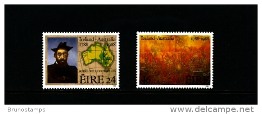 IRELAND/EIRE - 1988  AUSTRALIAN SETTLEMENT  SET  MINT NH - Unused Stamps