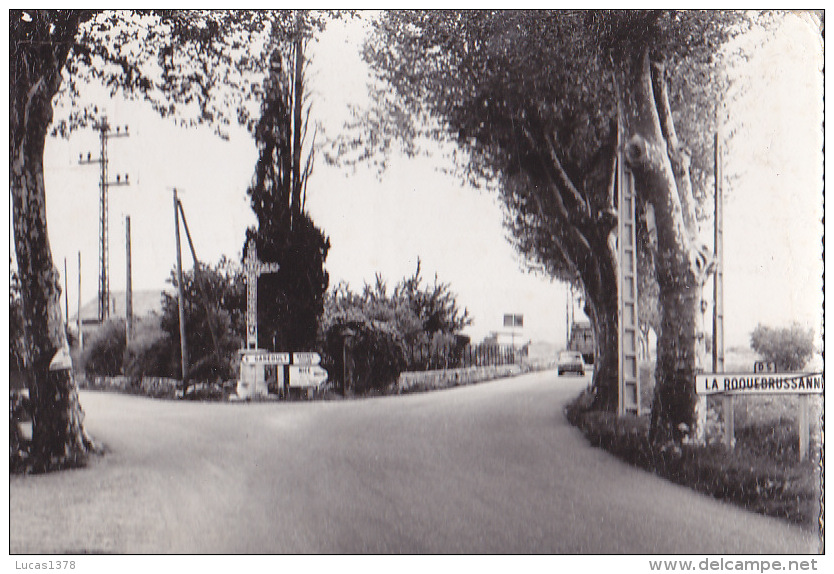 83 / LA ROQUEBRUSSANNE / SORTIE DU VILLAGE / PEU COURANTE - La Roquebrussanne