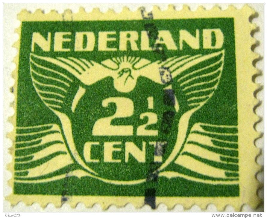 Netherlands 1924 Carrier Pigeon 2.5c - Used - Used Stamps