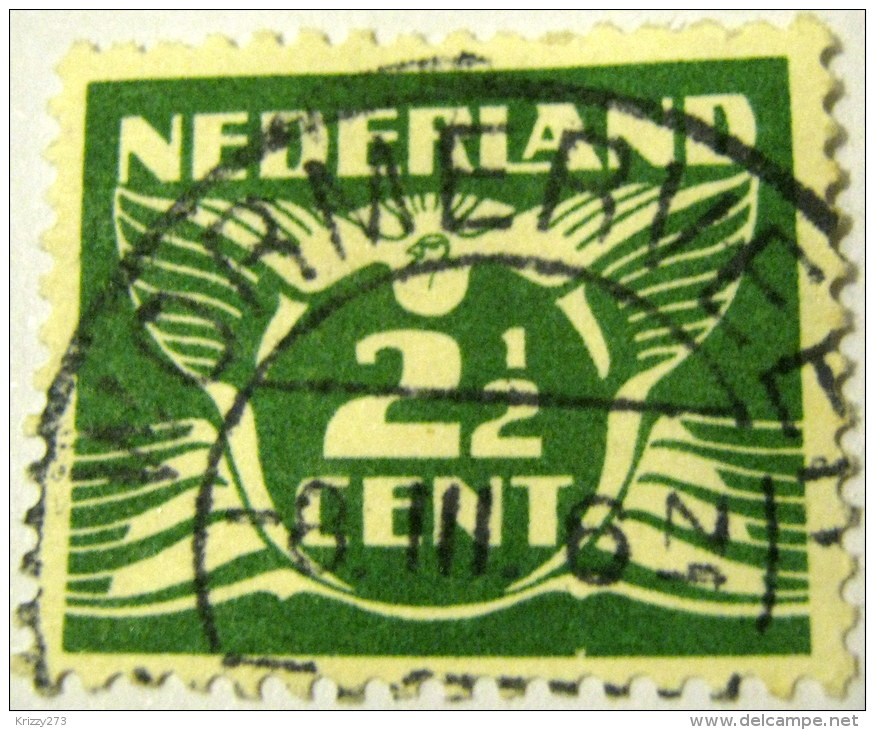 Netherlands 1924 Carrier Pigeon 2.5c - Used - Used Stamps