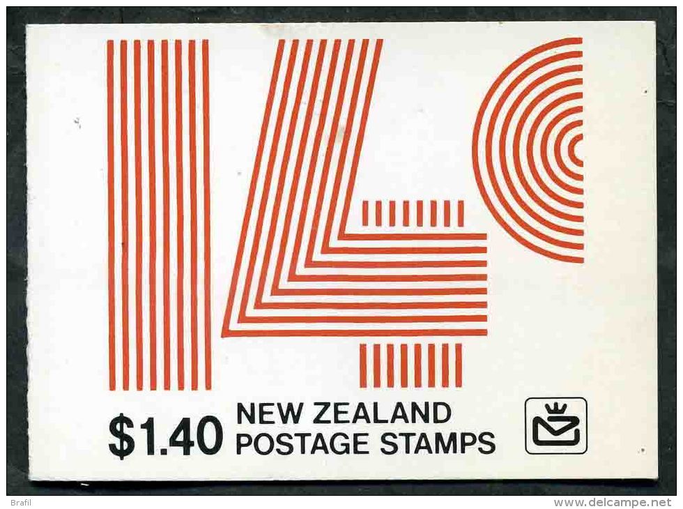 1980 Nuova Zelanda, Libretto Artigianato, Nuovo (**) - Booklets