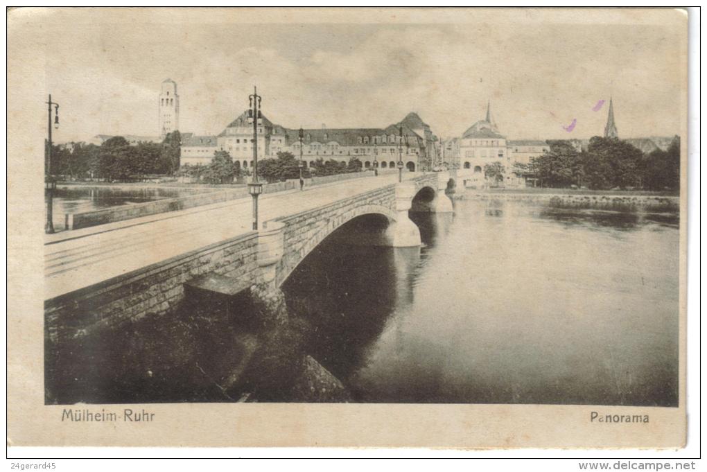 CPSM MUELHEIM A. D. RUHR (Allemagne-Rhénanie Du Nord Westphalie) - Panorama - Muelheim A. D. Ruhr