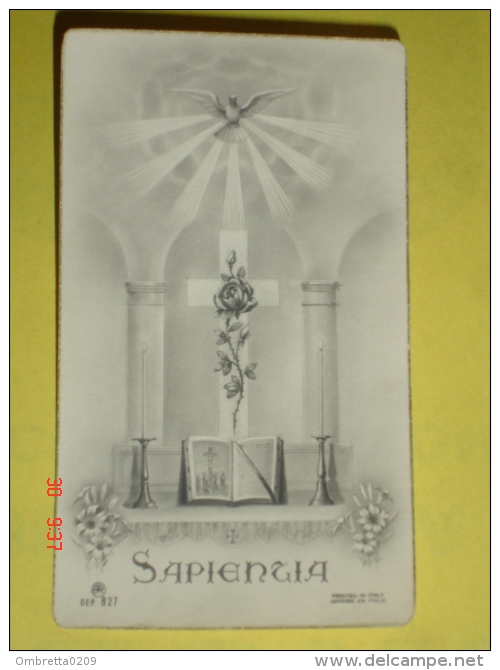 AR - Dep.827 - SAPIENTIA - Monocromo Bromuro - Santino - Andachtsbilder